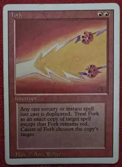 Fork MTG Revised / 3rd Edition Excellent Condition 1 Owner on the Reserved list! - Image 14