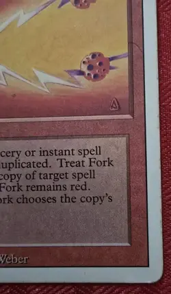 Fork MTG Revised / 3rd Edition Excellent Condition 1 Owner on the Reserved list! - Image 5
