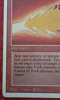 Fork MTG Revised / 3rd Edition Excellent Condition 1 Owner on the Reserved list! - Image 6
