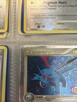 PokÃ©mon TCG Salamence EX Power Keepers Holo Card 96/108 - Image 2