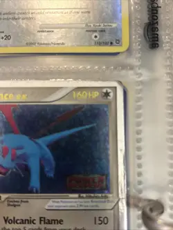 PokÃ©mon TCG Salamence EX Power Keepers Holo Card 96/108 - Image 3