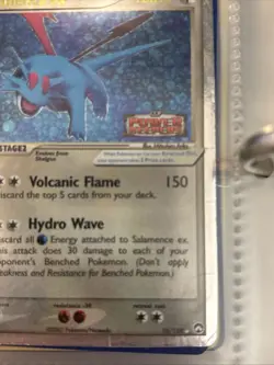 PokÃ©mon TCG Salamence EX Power Keepers Holo Card 96/108 - Image 4