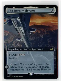 MtG EoE The Eternity Elevator #354 Extended Art FOIL - Image 1
