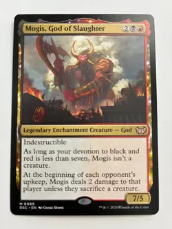 MTG Mogis, God of Slaughter Commander: Duskmourn: House of Horror Regular NM - Image 1