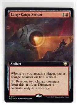 MtG EoC Long-Range Sensor #31 Extended Art Non-Foil - Image 1
