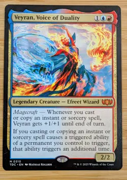 Veyran, Voice of Duality Commander Tarkir: Dragonstorm - MTG 2025 - Image 1