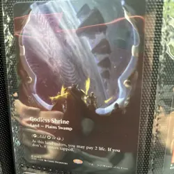 Mtg Edge of eternities Borderless godless shrine   - Image 1