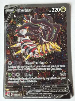 Pokemon Giratina V (Alternate Full Art) - SWSH11: Lost Origin (SWSH11) - Image 1