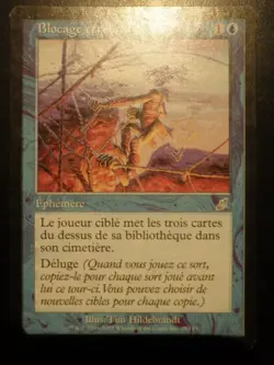 mtg magic brain freeze scourge FRENCH vf fr brain block scourge - Image 1