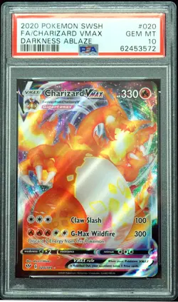 Charizard VMAX 020/189 Darkness Ablaze Pokemon Card PSA 10 - Image 4