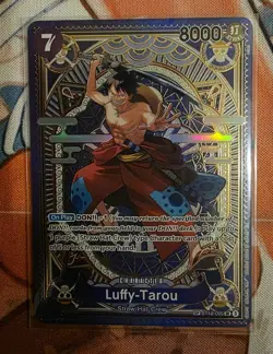 Luffy-Tarou ST18-005 SP A Fist of Divine Speed OP11	One Piece Card English - Image 1