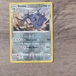 Steelix 099/163 Holo Rare Battle Styles Pokemon TCG Card - Image 1