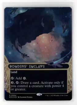 MtG EoS Bonders' Enclave #4 Borderless Stellar Sights FOIL - Image 1