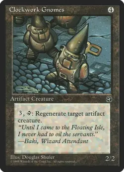 Clockwork Gnomes Homelands MTG - Image 1