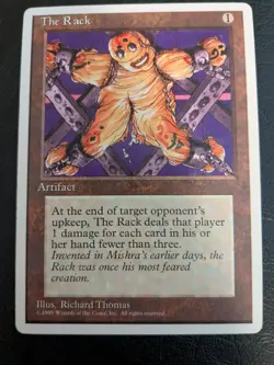 The Rack Alternate 4th Edition, Mtg Magic The Gathering  - Image 1
