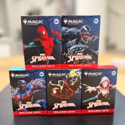 Sdcc 2025 Magic The Gathering MTG Marvel Spider-Man Welcome Deck Complete Set - Image 3