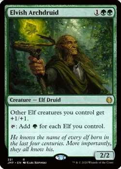 X 1 Elvish Archdruid NM J21 MTG Magic The Gathering - Image 1