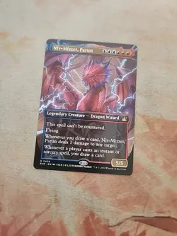 Niv-Mizzet, Parun Anime Borderless Ravnica Remastered MTG NM - Image 1