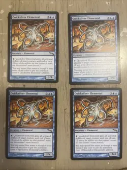 1x Quicksilver Elemental LP Magic: the Gathering MtG (4 Available) - Image 1