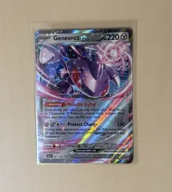 Genesect ex 067/086 DR Double Rare Black Bolt Pokemon TCG NM - Image 1