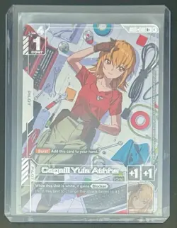 GUNDAM TCG CARD GAME CAGALLI YULA ATHNA GD01-096 R+ FOIL ENGLISH NEWTYPE RISING - Image 1