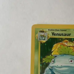 Vintage 1999 Pokemon Card Venusaur Base Set 15/102 Holo Rare NM/LP - Image 6