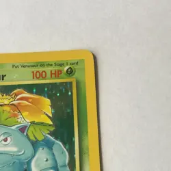 Vintage 1999 Pokemon Card Venusaur Base Set 15/102 Holo Rare NM/LP - Image 7