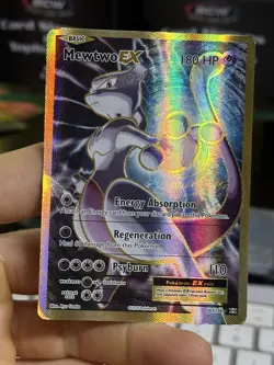 #2 Mewtwo EX 103/108 XY Evolutions 2016 Full Art Holo PokÃ©mon Card TCG - Image 3