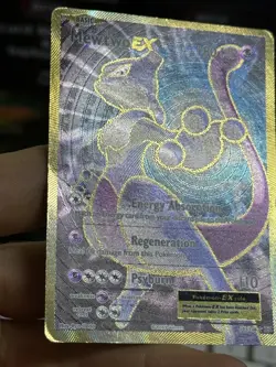 #2 Mewtwo EX 103/108 XY Evolutions 2016 Full Art Holo PokÃ©mon Card TCG - Image 5