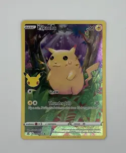 Pikachu 005/025 Celebrations Holo Rare 25th Anniversary PokÃ©mon Card TCG NM - Image 1