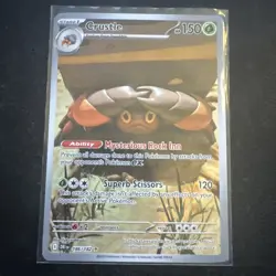 Pokemon Crustle  186/182 - SV10: Destined Rivals (DRI)  186/182 Near Mint - Image 1