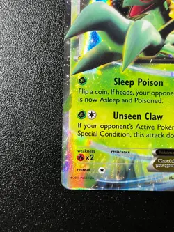 Sceptile EX 7/98 - XY Ancient Origins Ultra Rare Pokemon TCG NM - Image 2
