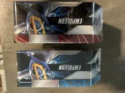 Pokemon TCG V Strikers Tin Empoleon Tyranitar V Brand New Sealed Evolving Skies! - Image 4