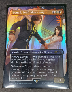 ** Squall, SeeD Mercenary FOIL STANDARD SHOWDOWN PROMO ** [NM] MTG Final Fantasy - Image 2