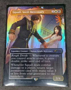 ** Squall, SeeD Mercenary FOIL STANDARD SHOWDOWN PROMO ** [NM] MTG Final Fantasy - Image 1