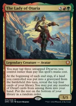 The Lady of Otaria - Commander: Dominaria United - MTG - NM - Regular Mythic - Image 2