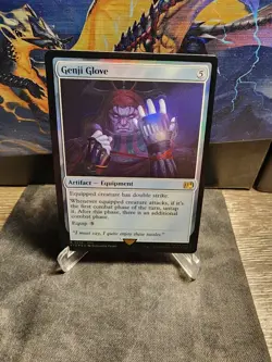 MTG FOIL Genji Glove  - FINAL FANTASY 0258 Rare - Image 1