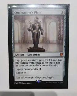 Commander's Plate 305/361 MTG Mythic Rare NM/MINT CMR Magic the Gathering - Image 1