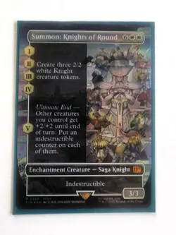Knights of Round – Foil – Mythic Rare – Final Fantasy Crossover (FFVII) - MTG - Image 2