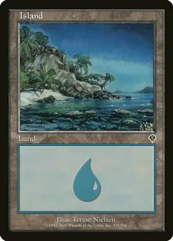 Island (337) Invasion NM Basic Land MAGIC THE GATHERING MTG CARD ABUGames - Image 2