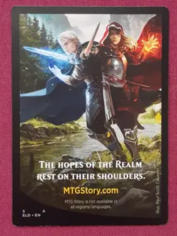 Magic The Gathering THRONE OF ELDRAINE WOLF token card MTG - Image 4