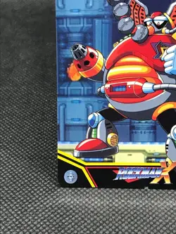 MEGA MAN X CARD DASS TCG CAPCOM BANDAI 1993 JAPAN Vintage Rare No.23 F/S - Image 3