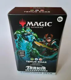 Magic The Gathering: Tarkir Dragonstorm Temur Roar Commander Deck New SEALED MTG - Image 1