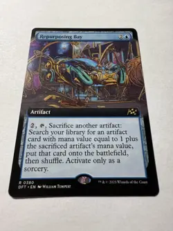 Repurposing Bay (borderless / Extended Art) Aetherdrift Regular - Image 1