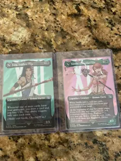 Fang And Vanille, l'Cie (Borderless) (Surge Foil)  - Final Fantasy - MTG - Image 3