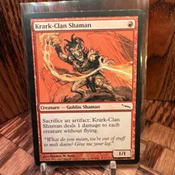 MTG x1 KRARK-CLAN GOBLIN 1x NM Mirrodin MRD #98 (Free Shipping) Pauper EDH Magic - Image 3