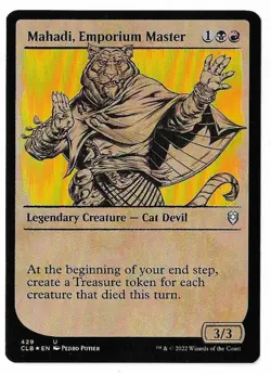 MTG Mahadi, Emporium Master Showcase FOIL Battle for Baldur's Gate (CLB) #429 - Image 3