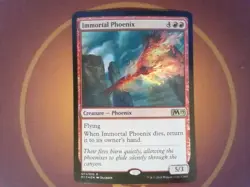 Foil Immortal Phoenix - Core 2019 - Magic the Gathering mtg Tracked - Image 1