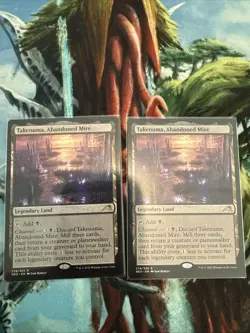 MTG - Takenuma, Abandoned Mire - Kamigawa: Neon Dynasty - 278/302 - X2 - Image 1