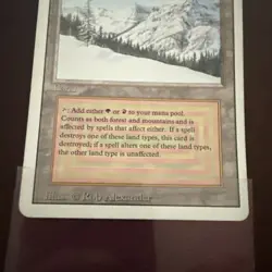 MTG Taiga Revised Near Mint - Image 7